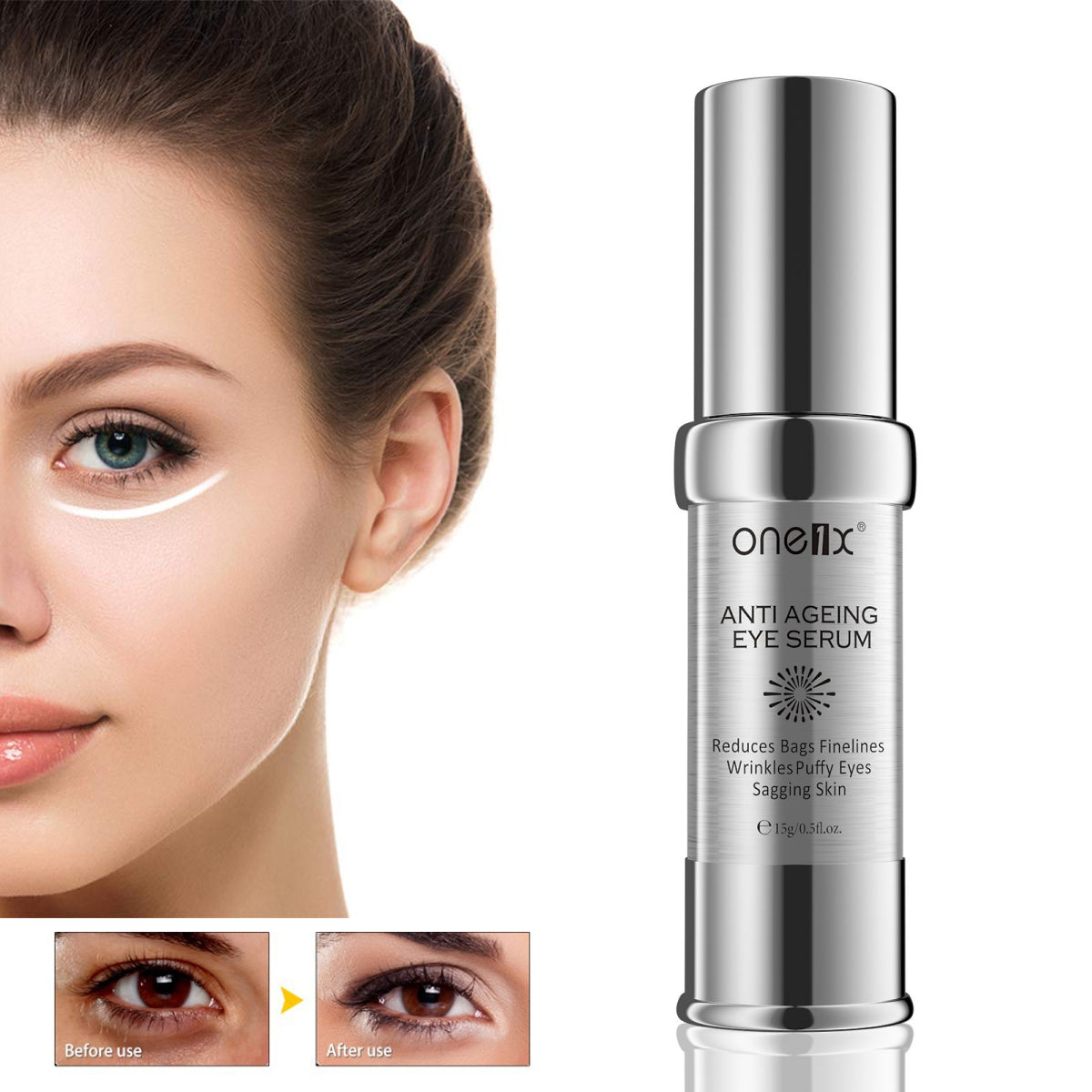 ONE1X Anti Aging Eye Serum, 15g
