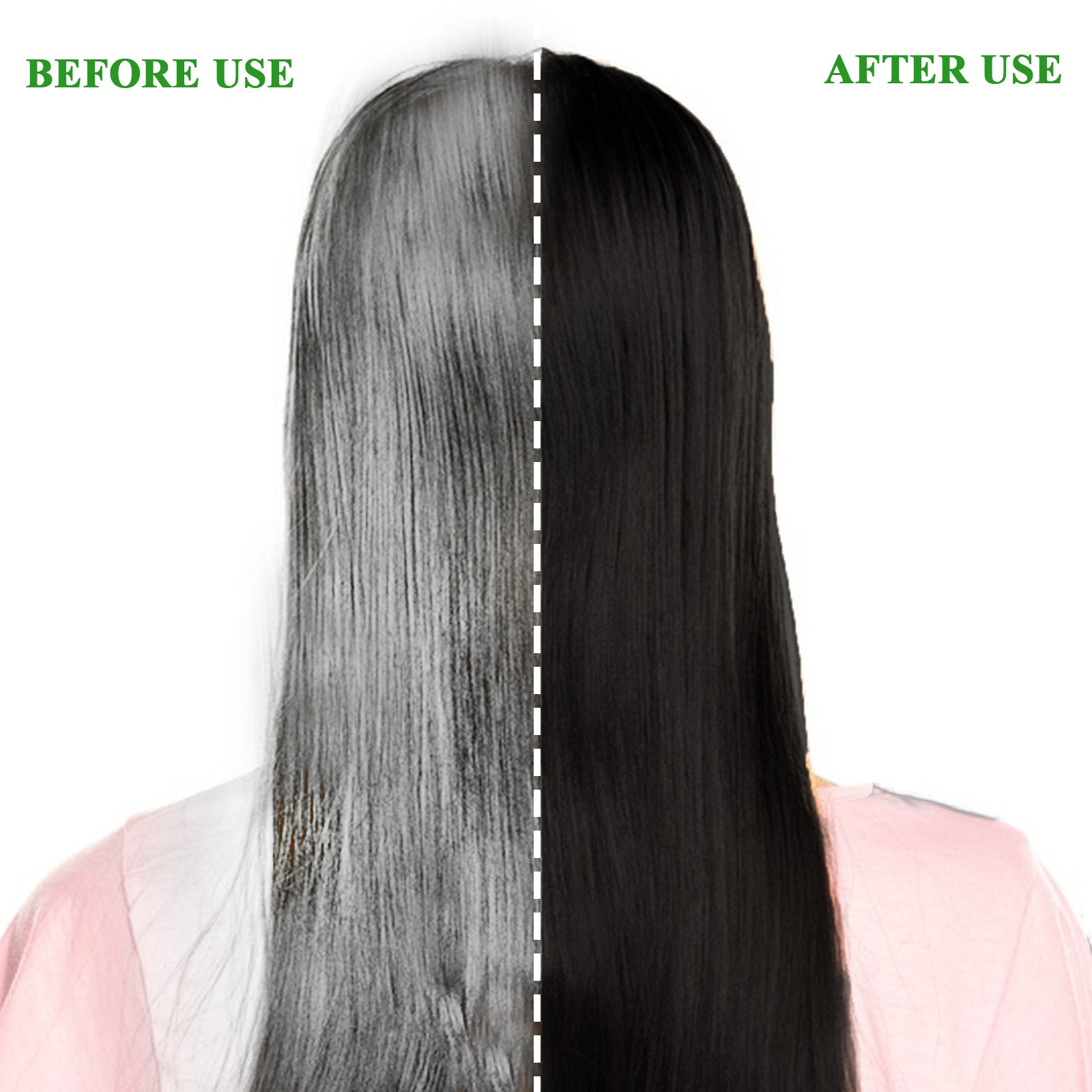 SEFUDUN 3in1 BLACK Hair Dye Shampoo, 500ml