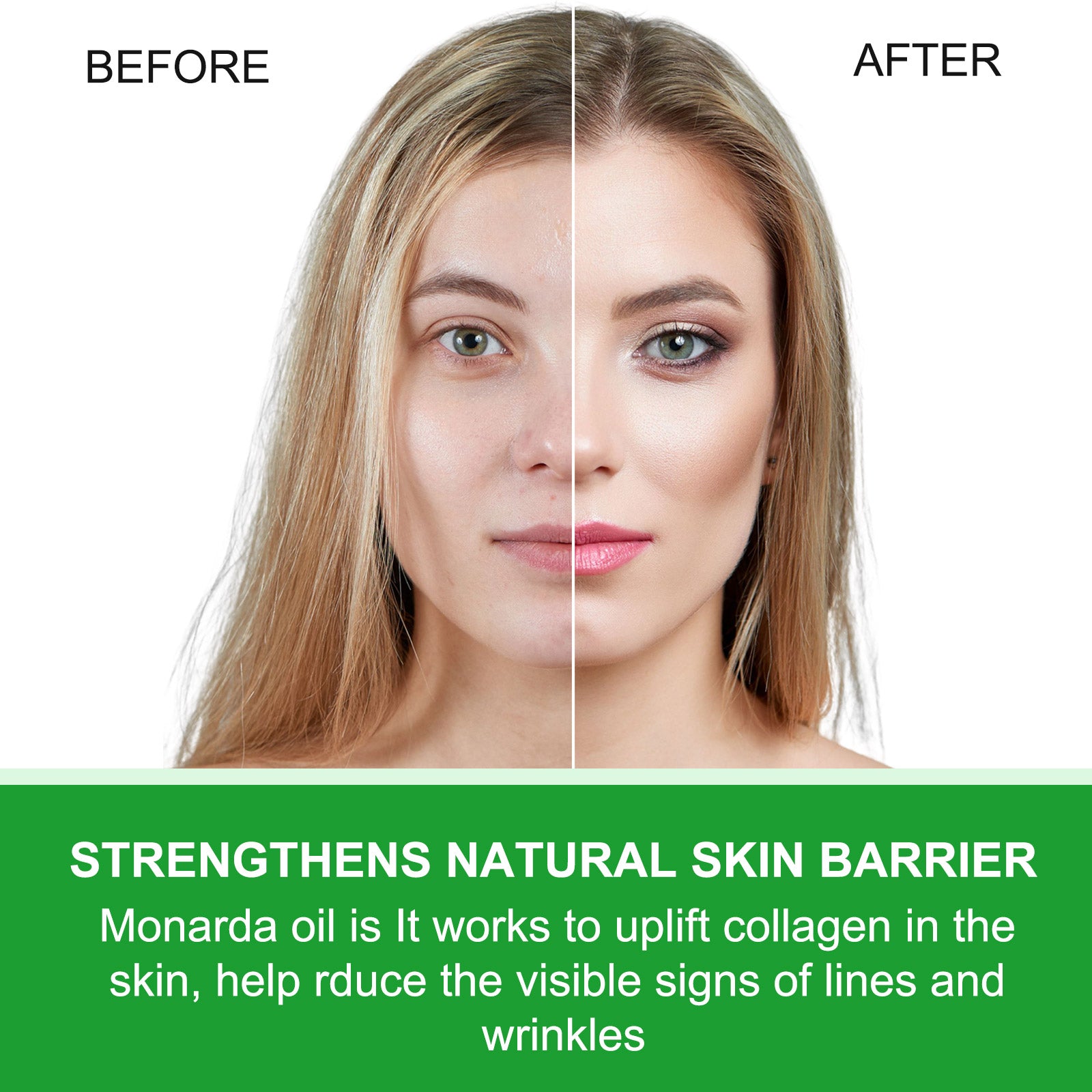 ALIVER Natural Monarda Essential Oil for Hair Growth, 60ml