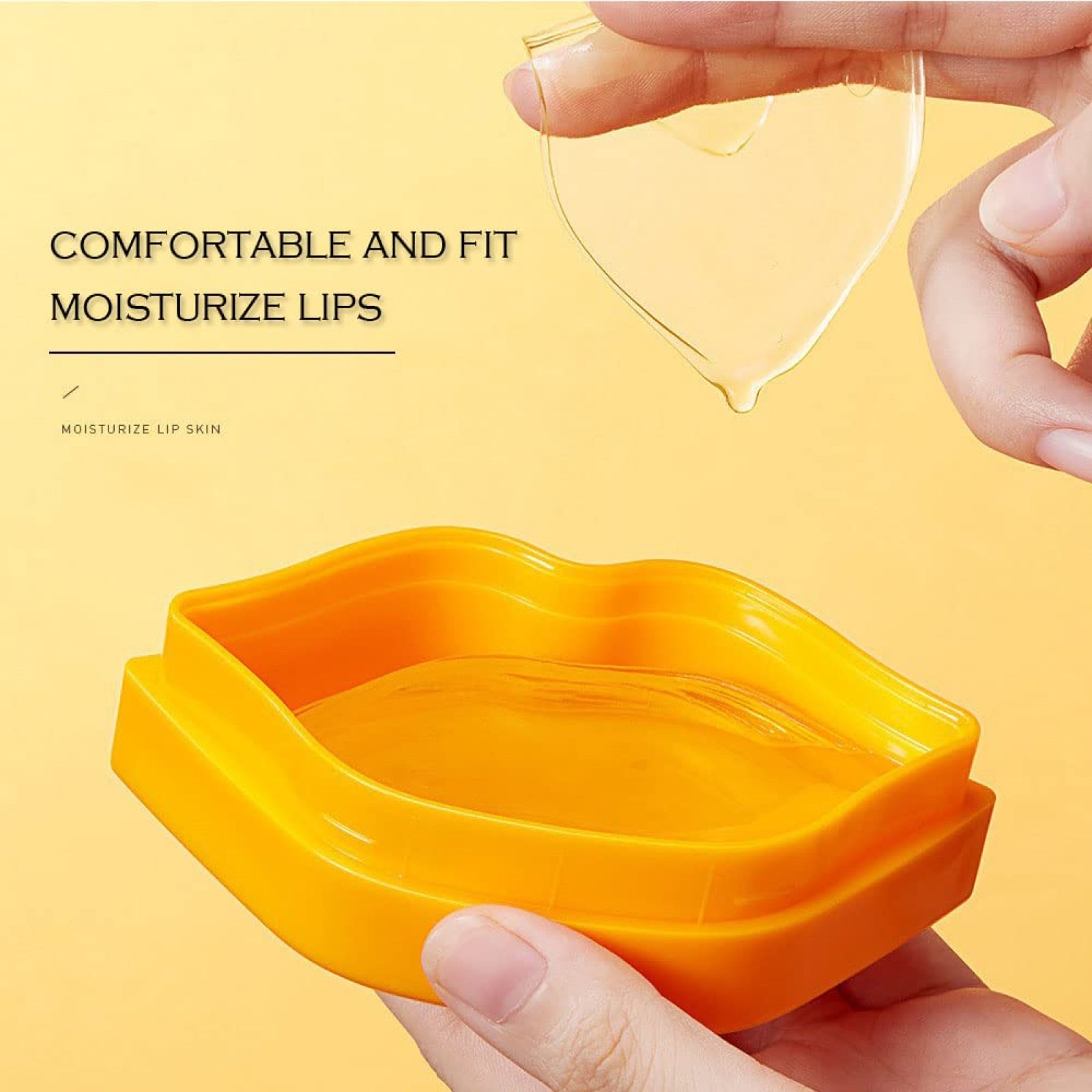 SEFUDUN Orange Collagen Lip Mask, pack of 20pcs