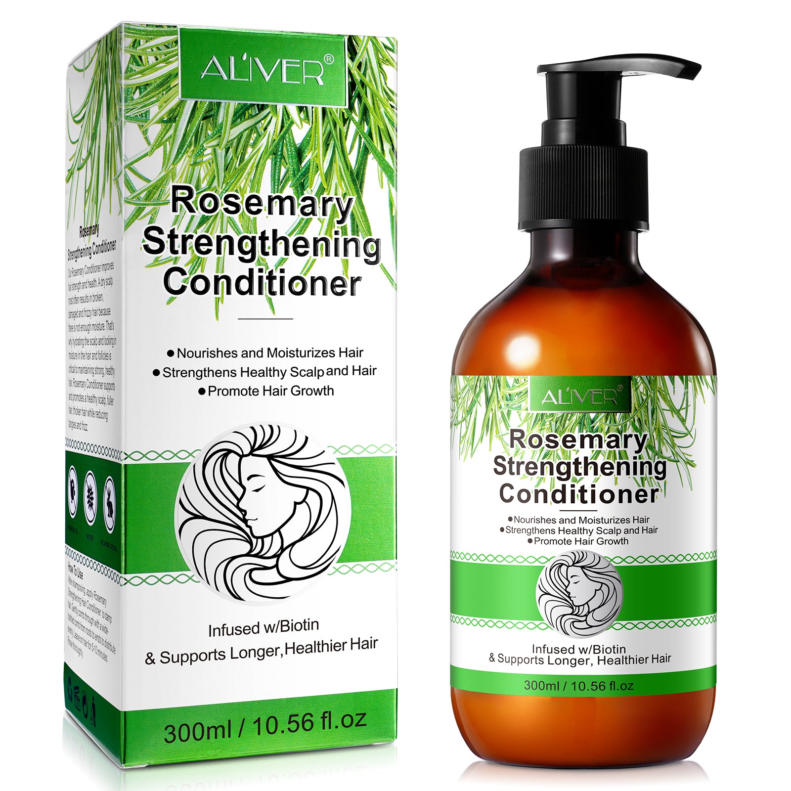 ALIVER Rosemary Hair Growth Conditioner, 300ml