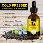 ALIVER Pure Black Seed Oil for Hair Growth, 60ml