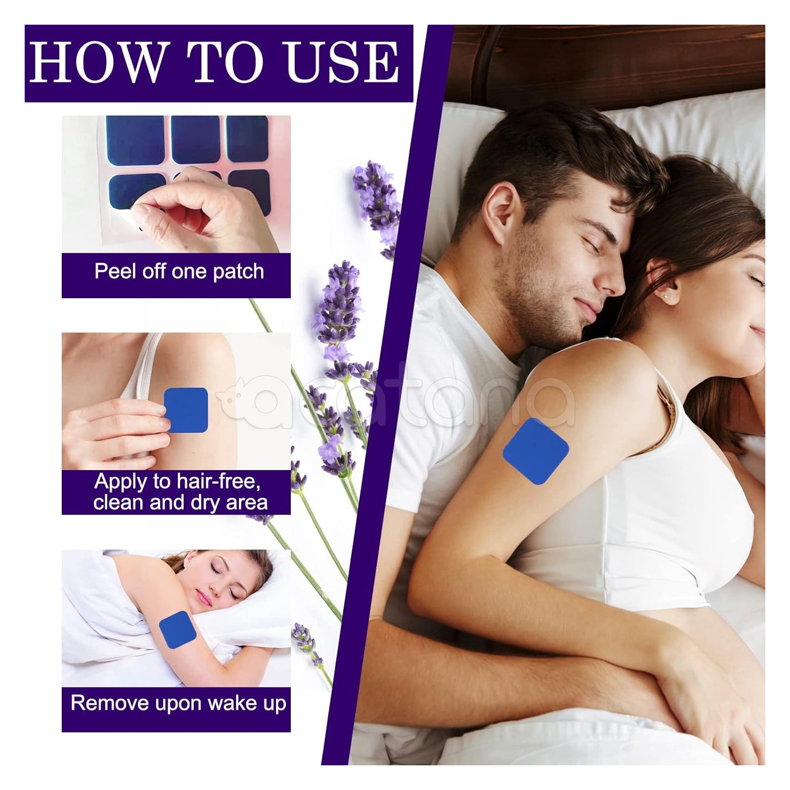 SEFUDUN Sleep Patches, pack of 60pcs