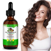 ALIVER Pure Rosemary Oil with Black Castor & Batana Oil for Hair Growth, 60ml