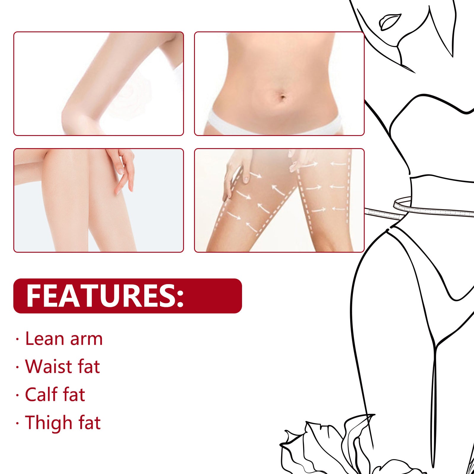 SEFUDUN Slimming Body Essential Oil, 30ml