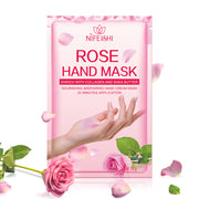 Nifeishi Hand Moisturizing Gloves Repair Renew Cream Peel Hard Soft Nail Mask Dry Cracked Skin SPA Manicure