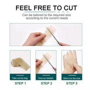 ELAIMEI Silicone Scar Removal Sheets, Roll Tape 3m