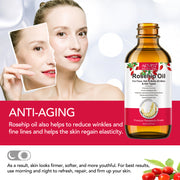 ALIVER Pure Rosehip Oil for Hair, Face & Body, 60ml