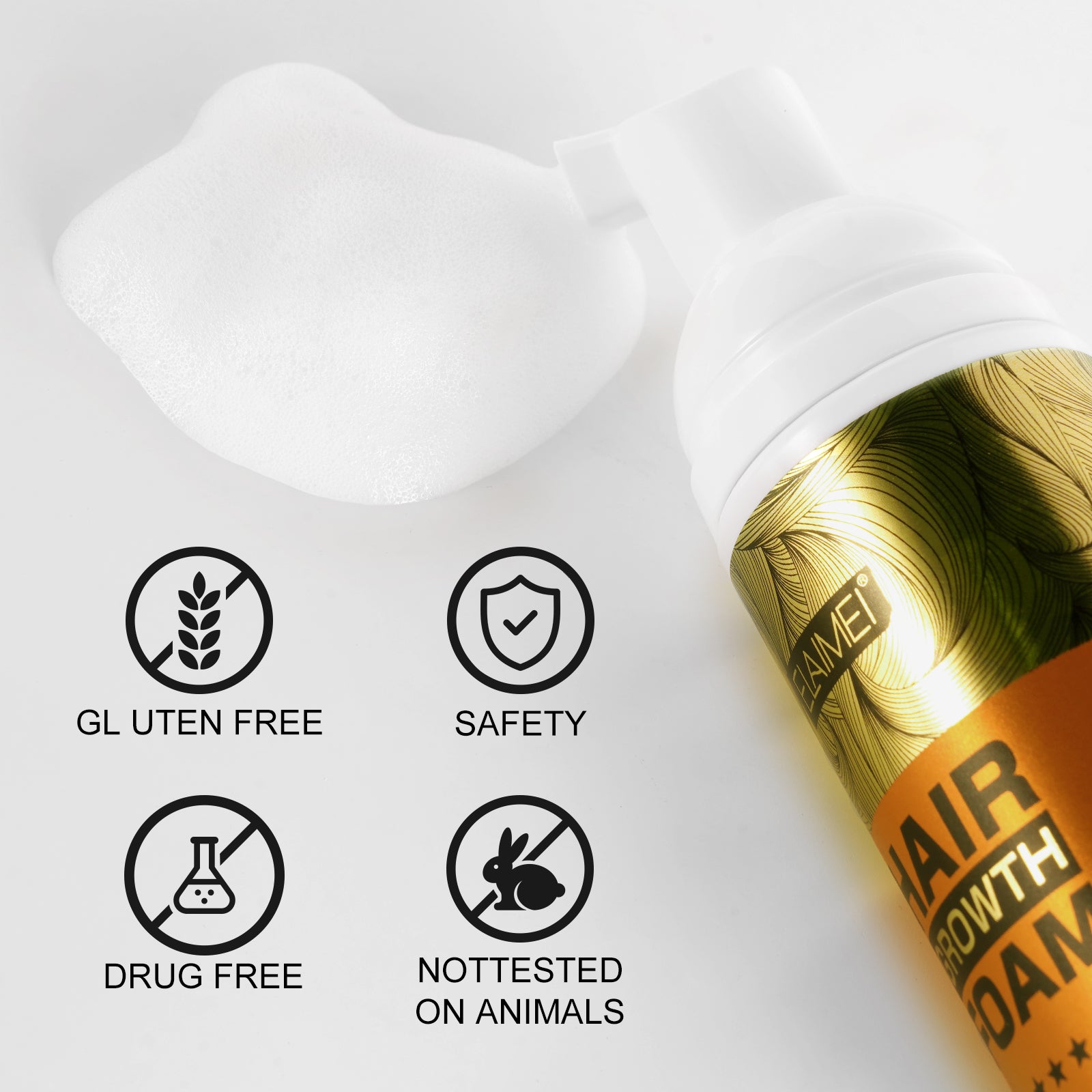 ELAIMEI Hair Regrowth Foam, 60ml