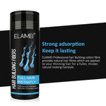 ELAIMEI Hair Loss Building Fibers, 27.5 g (Medium Brown)