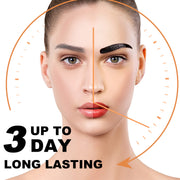 ELAIMEI Tattoo Eyebrow Gel, Peel Off Tint (Beige)