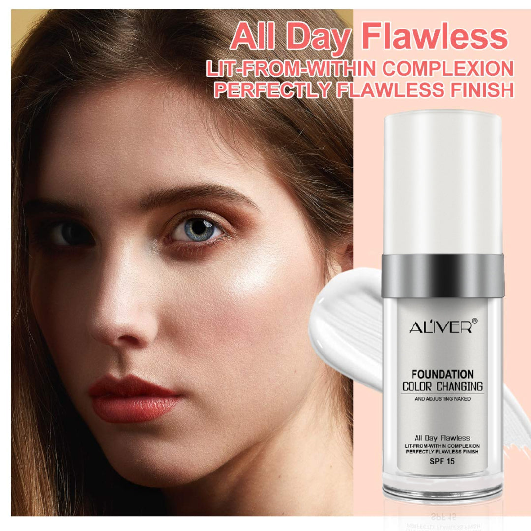 ALIVER Color Changing Foundation Concealer, 30ml