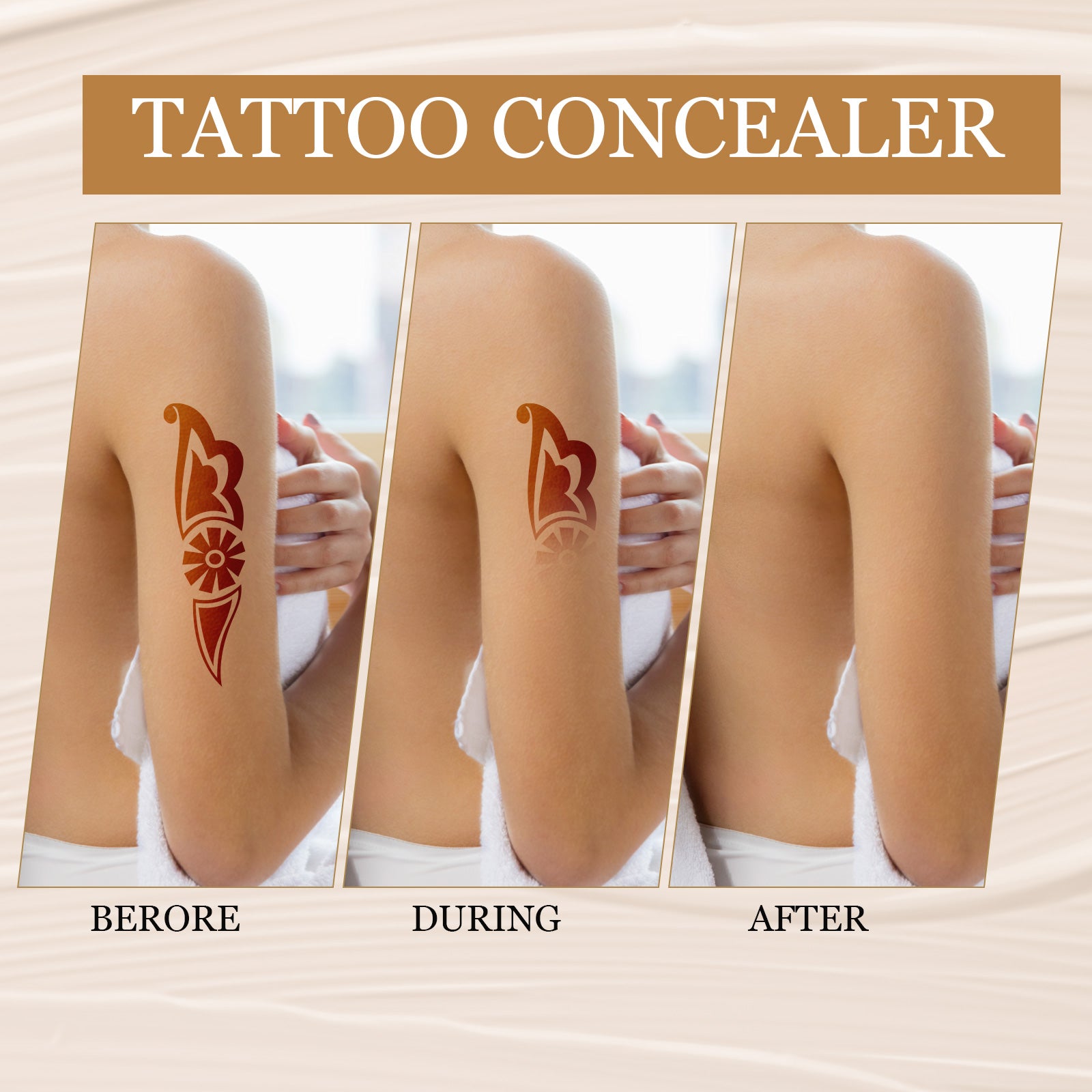 ELAIMEI Tattoo Full Coverage Concealer Set