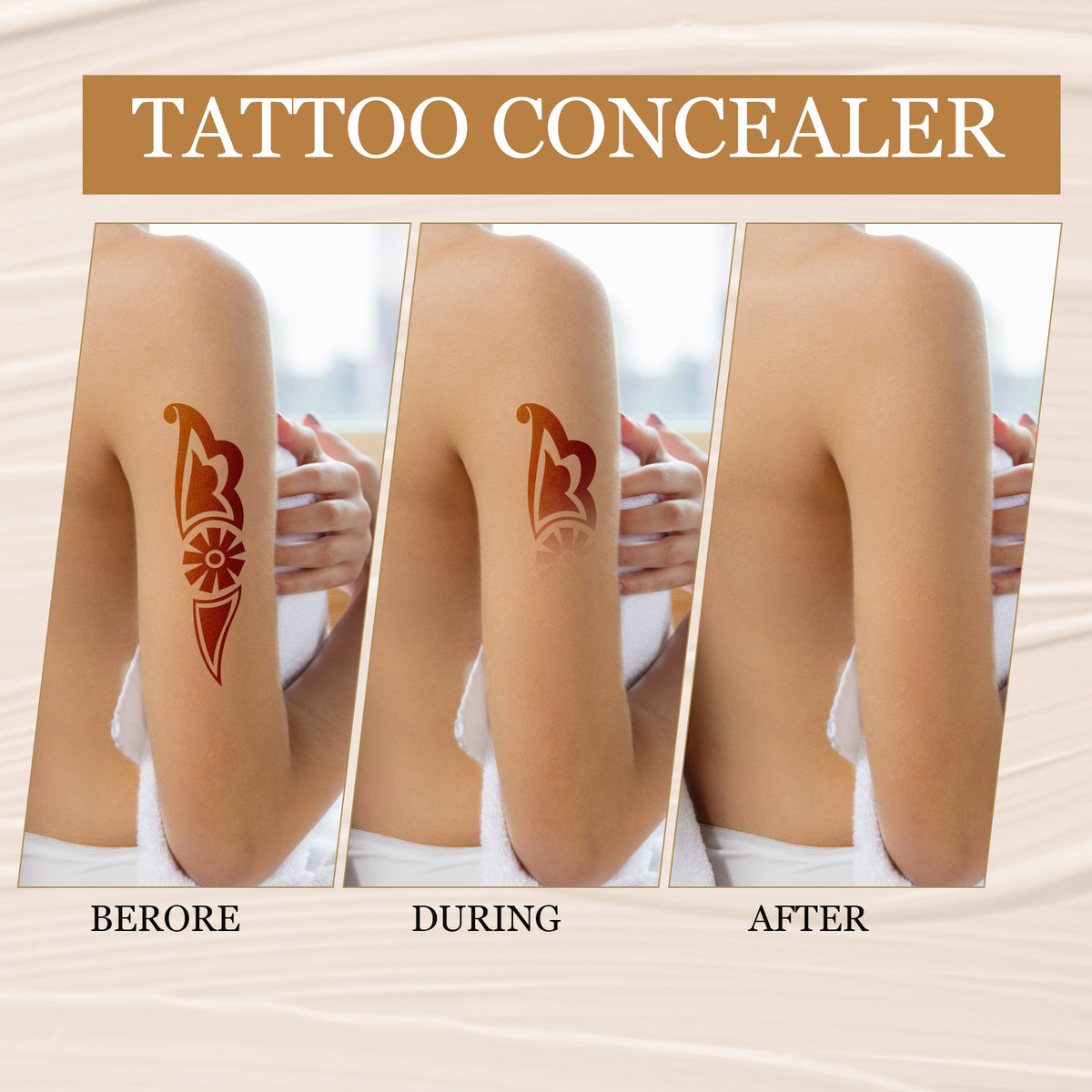 ELAIMEI Tattoo Full Coverage Concealer Set