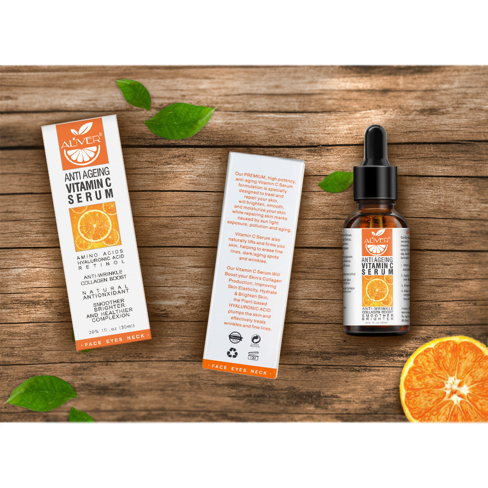 Aliver Vitamin C Serum Moisturizer for Face Skin