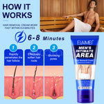 ELAIMEI Body Hair Removal Cream for Men, 60g