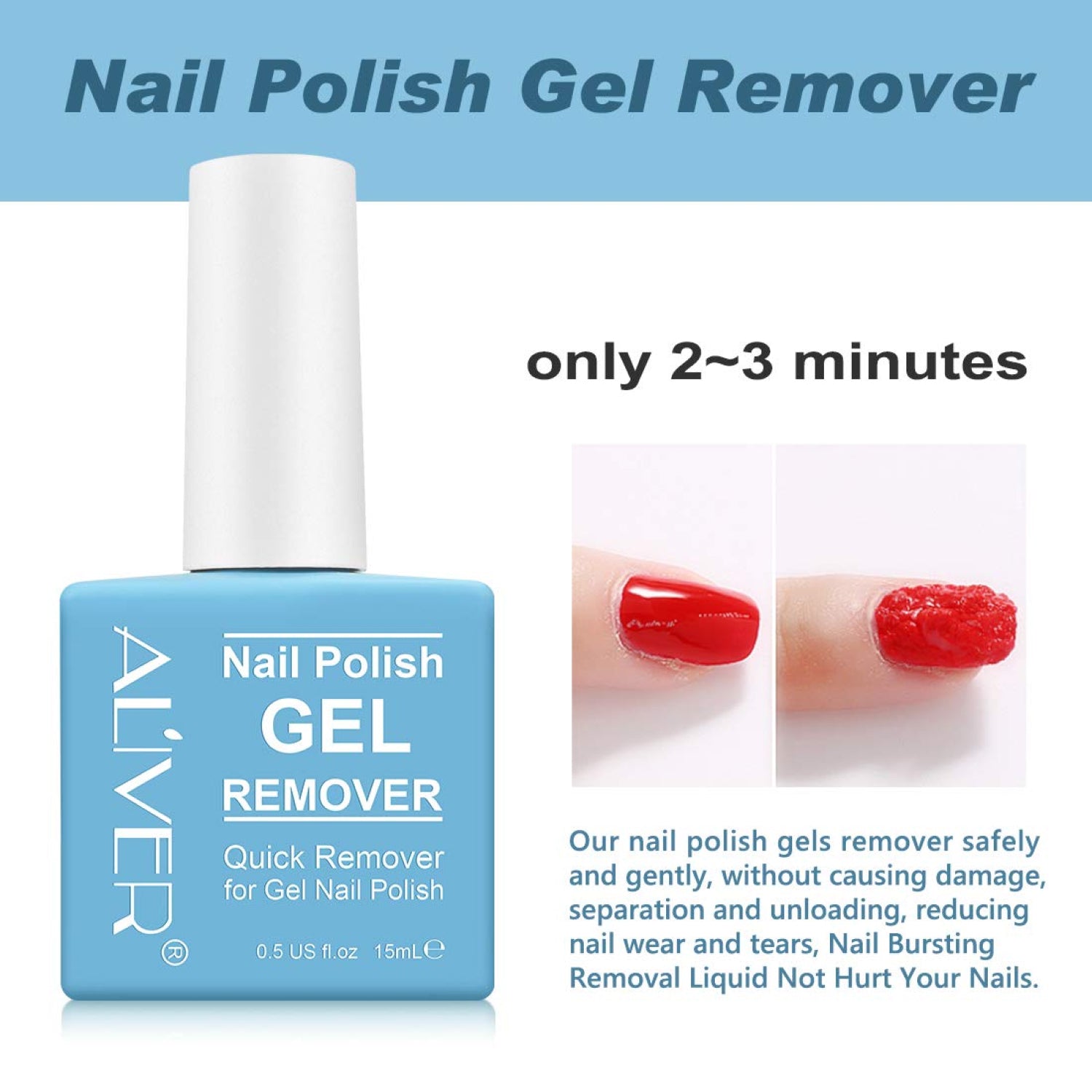 Aliver Gel Nail Polish Remover