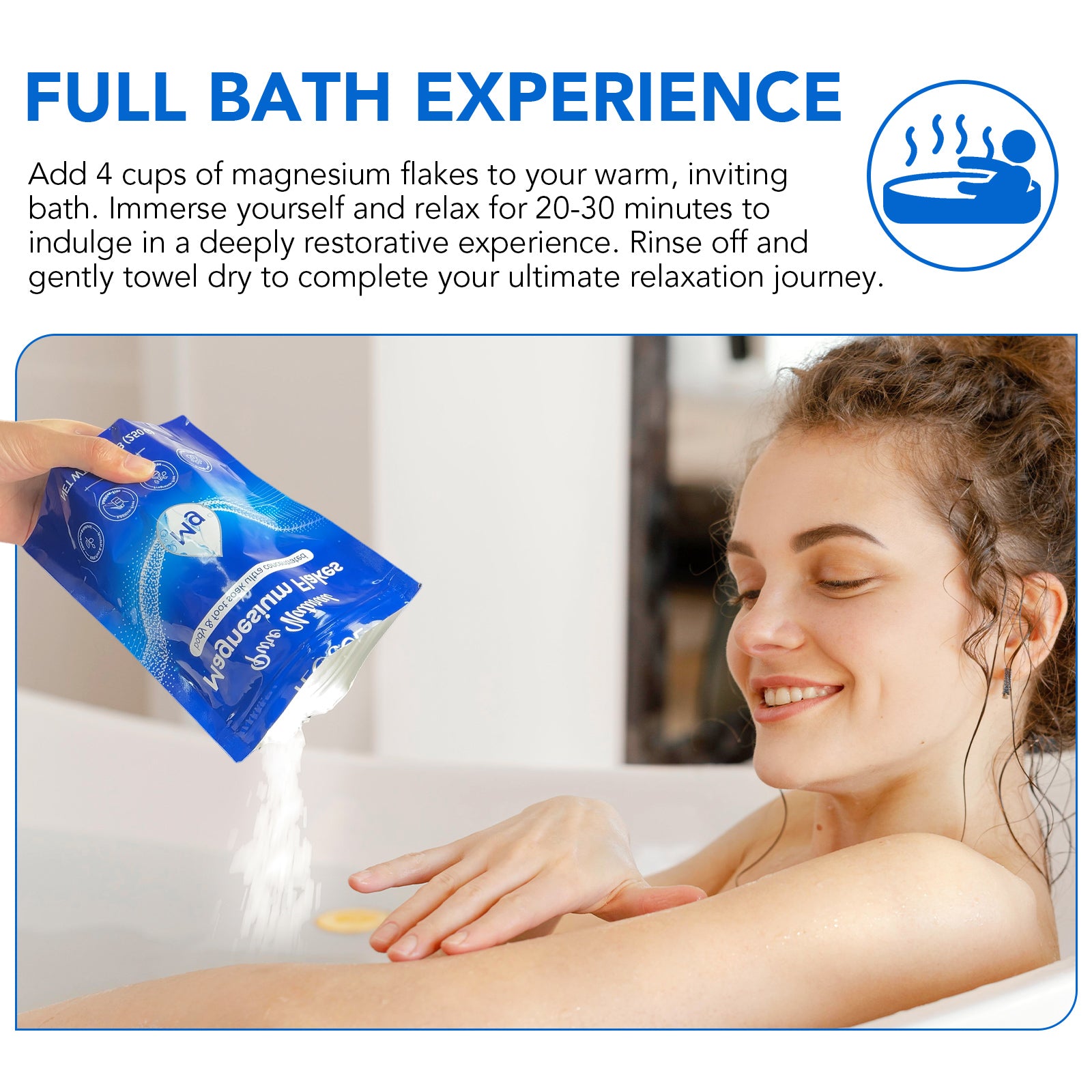 YECUCE Pure & Natural Magnesium Flakes, 250g