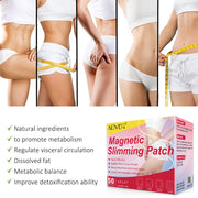 ALIVER Magnetic Fat Burning and Slimming Patches, 50pcs