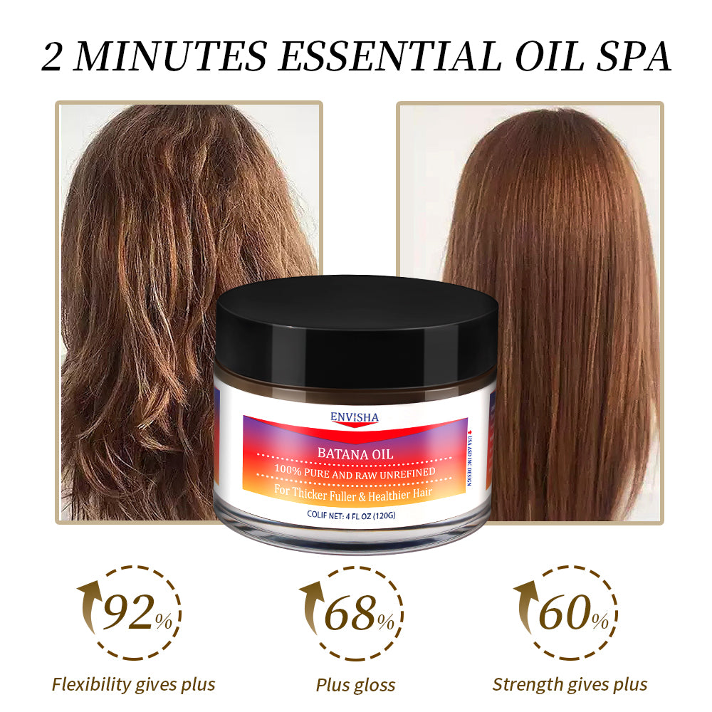 ENVISHA 100% Pure and Raw Unrefined Batana Oil, 120g