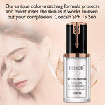 Elbbub Magic Color Changing Foundation Skin Tone Makeup Full Coverage Flawless Change Skin Tone All Colors