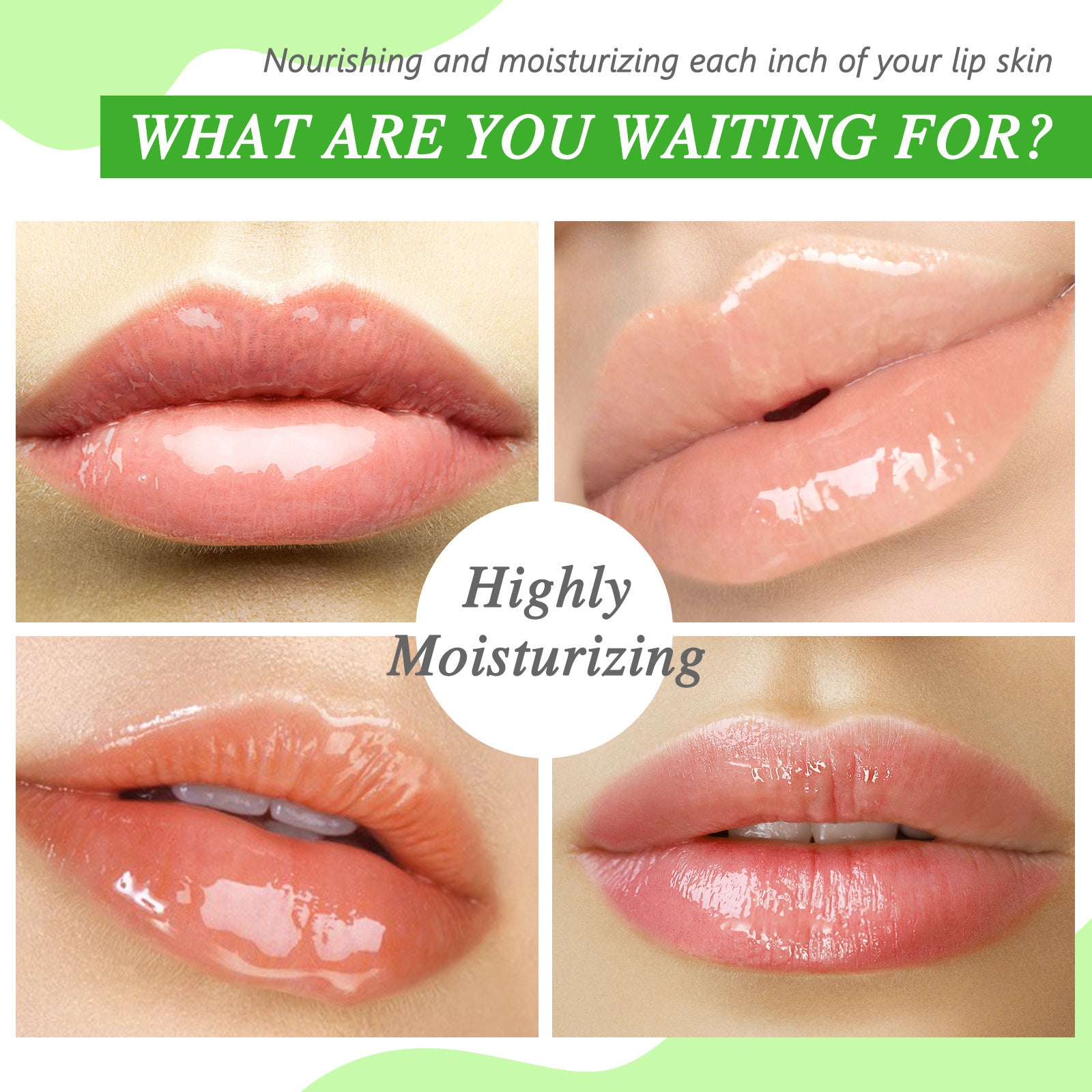 SEFUDUN Aloe Vera Lip Mask, pack of 20pcs