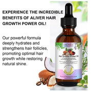 ALIVER Pure Natural Hair Growth Power Oil, 60ml