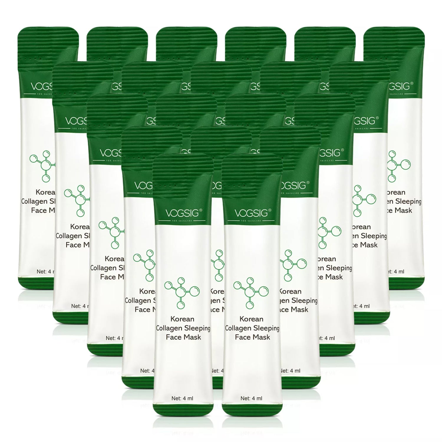 VOGSIG Korean Collagen Sleeping Face Mask, 20pcs