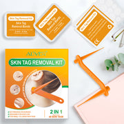 ALIVER Orange Skin Tag Remover Kit