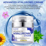 ELAIMEI Pure Hyaluronic Acid Cream for Face, 50ml