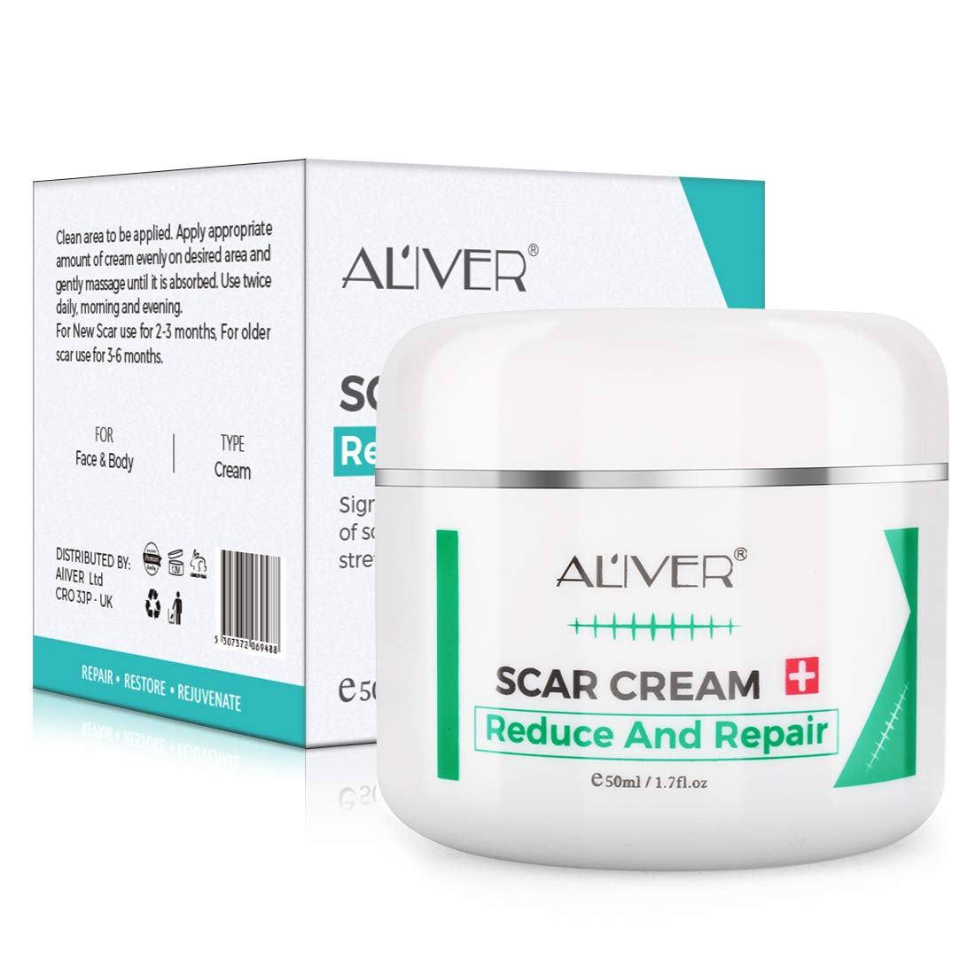 Aliver Treatment Scar Remove Cream for Body Face Skin