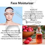 ALIVER Pure Rosehip Oil for Hair, Face & Body, 60ml