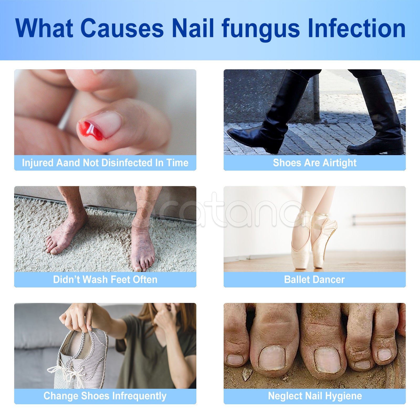 SEFUDUN Multi Purpose Nail Repair Patches, pack of 60pcs