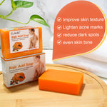 ELAIMEI Papaya Kojic Acid Soap for Face and Body, 100g