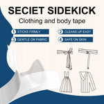 ELAIMEI Fashion Clear Tape, Double Sided Clothing Strips, 80pcs pack