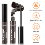 ELAIMEI Tattoo Eyebrow Gel, Peel Off Tint (Beige)