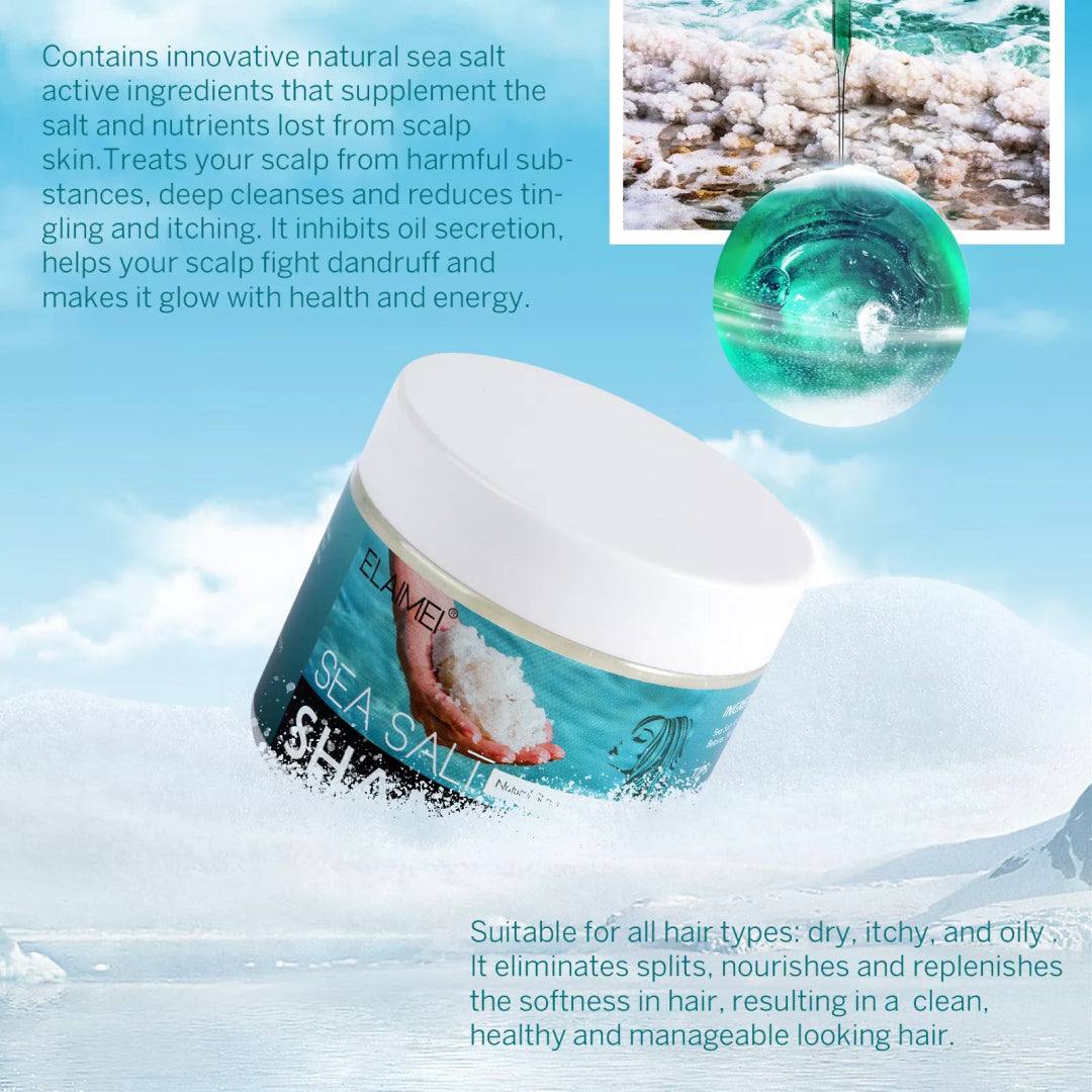 ELAIMEI Sea Salt Anti Dandruff Shampoo, 240ml