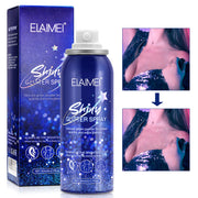 Elaimei Shiny Glitter Spray for Body Hair Makeup