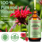 NIFEISHI 100% Pure & Natural Monarda Essential Oil, 60ml