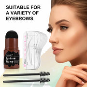 ELAIMEI Dark Brown Eyebrow Stencil Kit