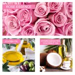 ALIVER Organic Rose Hair Growth Shampoo Bar, 60g