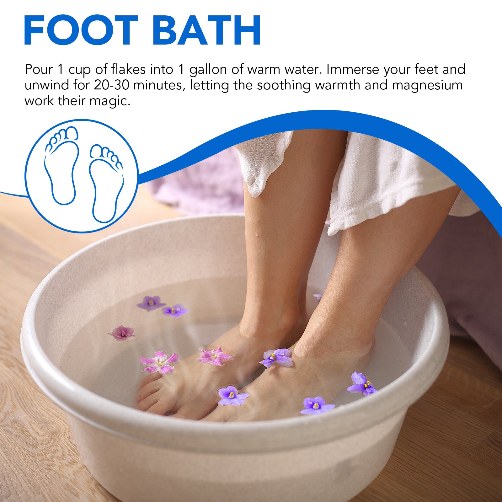 YECUCE Pure & Natural Magnesium Flakes, 250g