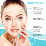 SEFUDUN Face Smoothing Wrinkle Patches, 160pcs