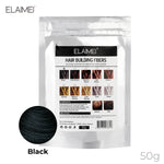 ELAIMEI Hair Loss Building Fibers, 50g (Black)