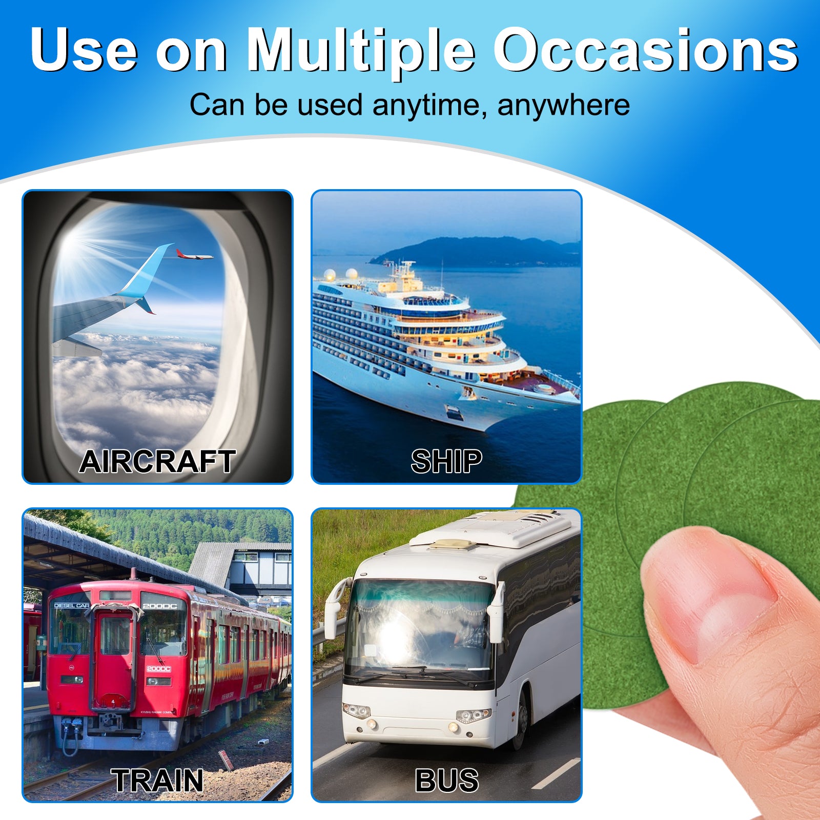 SEFUDUN Ear Ringing Relieving Patches, 24pcs