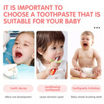 ALIVER Peach Flavor Foam Toothpaste for Kids, 60ml