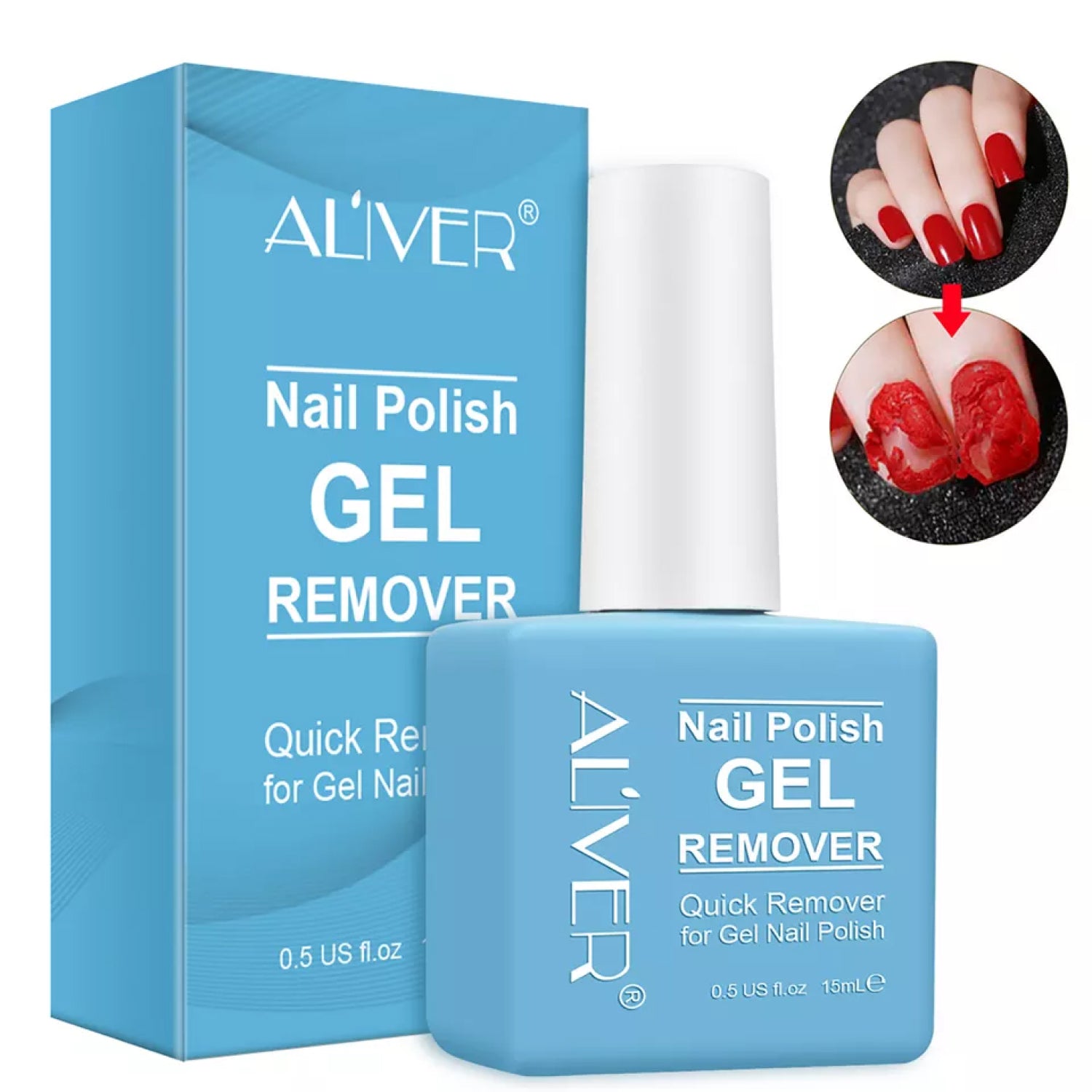 Aliver Gel Nail Polish Remover