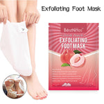 BestNiffes Exfoliating Foot Peel Mask, Fresh Peach