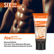 ALIVER Abs Muscle Stimulator Body Cream for Man, 60ml