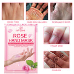 Nifeishi Hand Moisturizing Gloves Repair Renew Cream Peel Hard Soft Nail Mask Dry Cracked Skin SPA Manicure